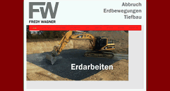 Desktop Screenshot of fw-erdbau.de