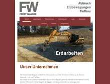 Tablet Screenshot of fw-erdbau.de